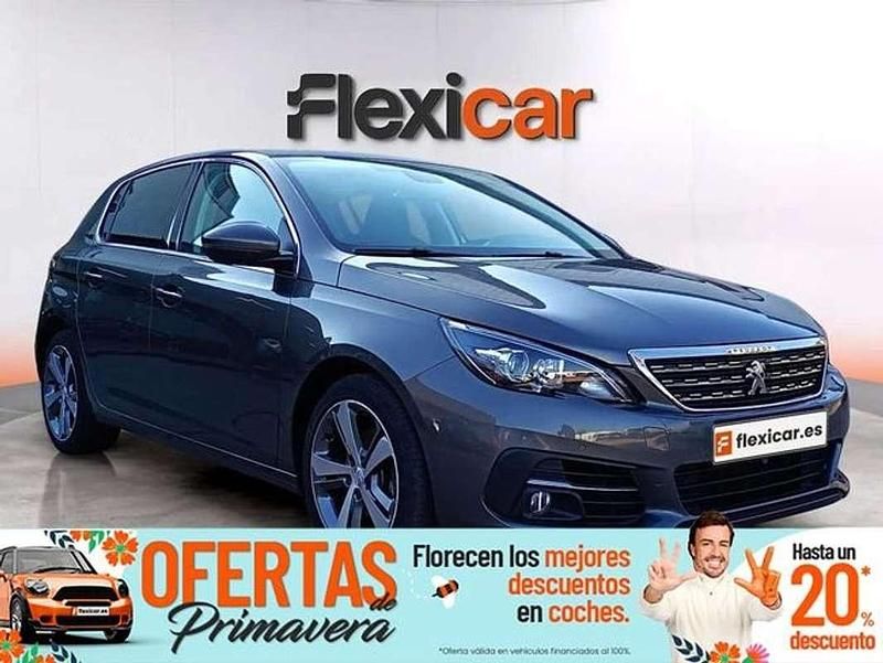 Usado Peugeot 308 Allure 131 CV (96 kW) 2020 Gris Utilitario