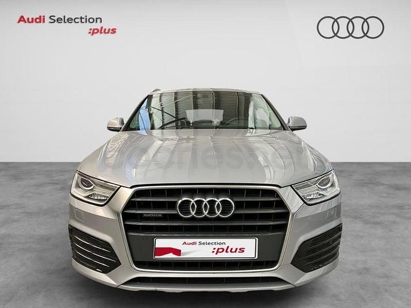 Usado Audi Q3 Sport 150 CV (110 kW) 2017 Gris / plata SUV