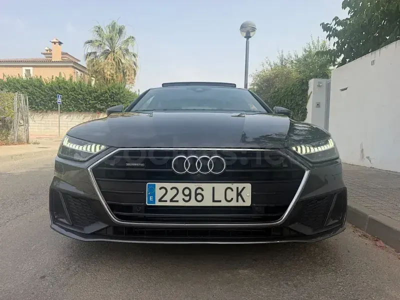 Usado Audi A7 Sportback S-Line 340 CV (250 kW) 2019 Gris / plata Utilitario
