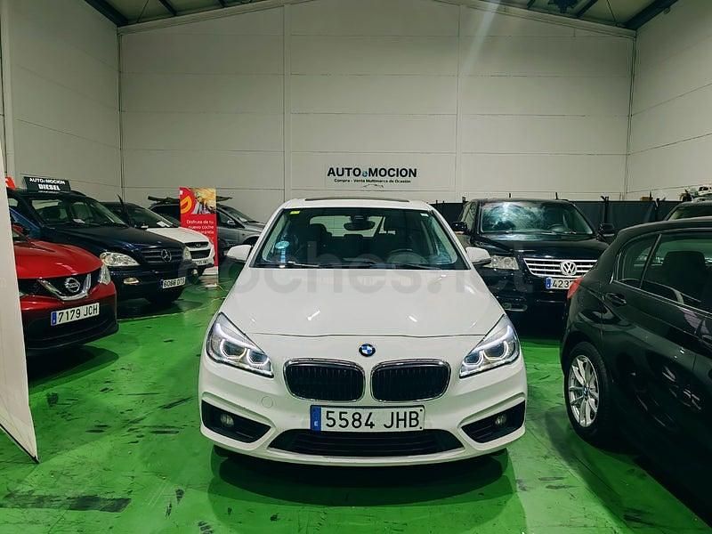 Blanco Usado 2015 BMW 216 Active Tourer Luxury Line Monovolumen | 10.999 € (Precio justo) - Imagen 1/4