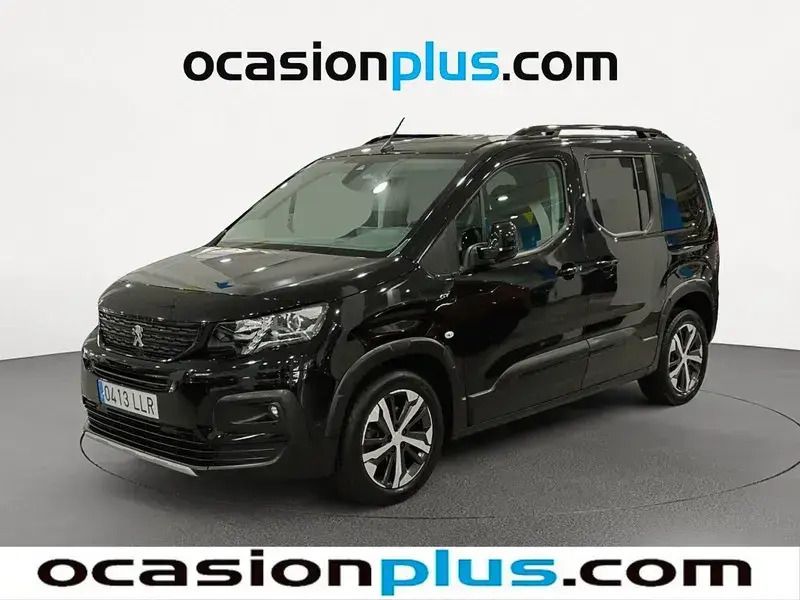 Negro Usado 2020 Peugeot Rifter GT Monovolumen | 20.819 € (Precio justo) - Imagen 1/4