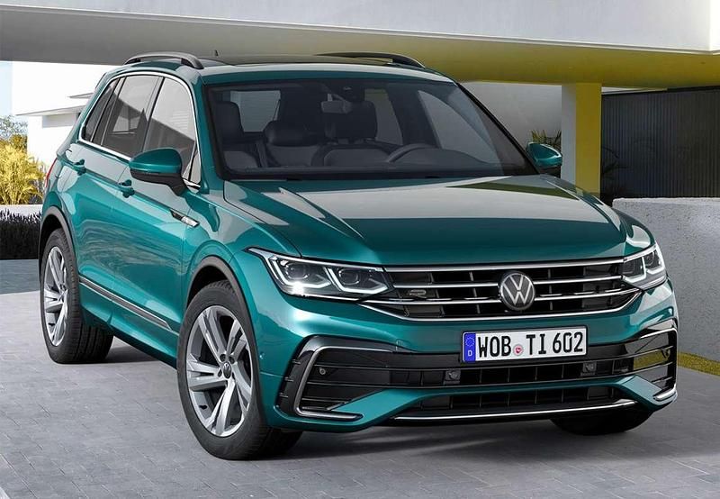 Azul Usado 2021 VW Tiguan Life SUV | 22.470 € (Buen precio) - Imagen 1/1