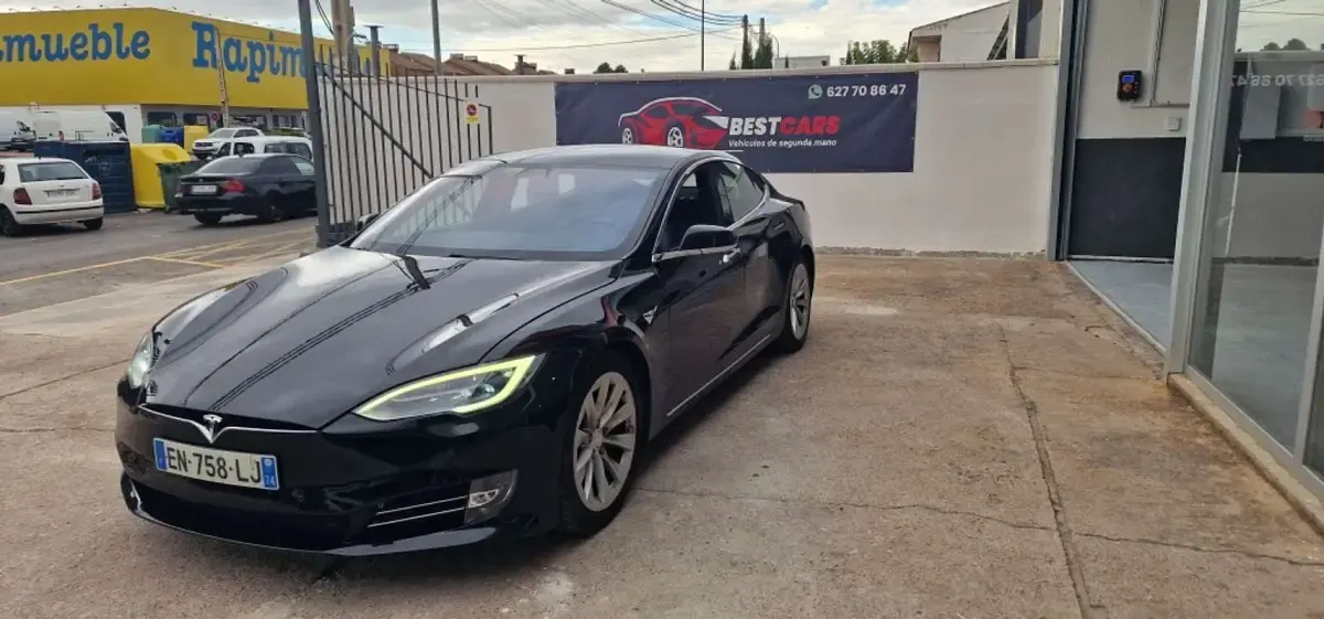 Usado Tesla Model S 244 kW (333 CV) 2017 Negro Utilitario