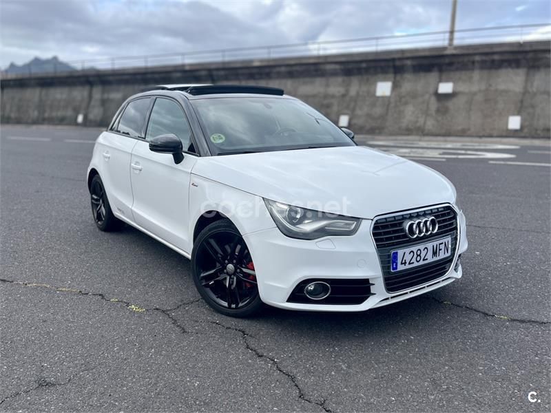Blanco Usado 2013 Audi A1 Sportback Ambition Utilitario | 11.000 € (Precio justo) - Imagen 1/4