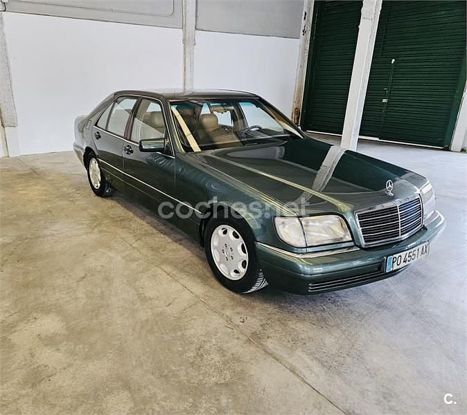 Usado Mercedes S500 320 CV (235 kW) 1995 Verde Berlina