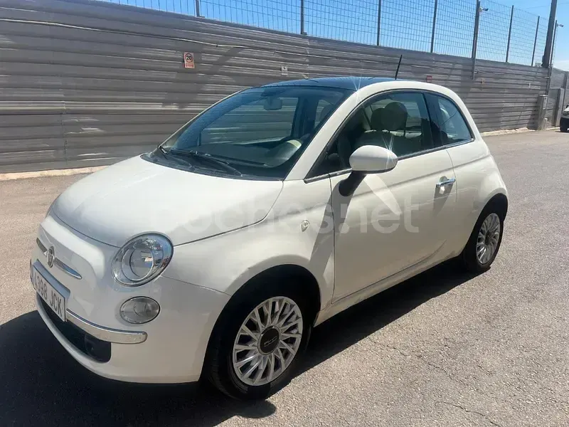 Usado Fiat 500 Lounge 69 CV (50 kW) 2015 Blanco Berlina