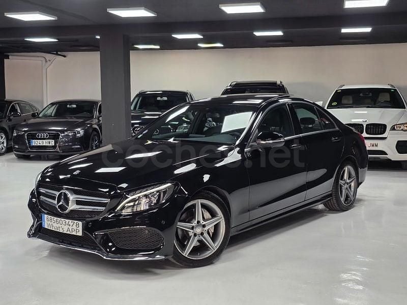 Occasion Mercedes C250 AMG line 211 PK (155 kW) 2016 Zwart Sedan