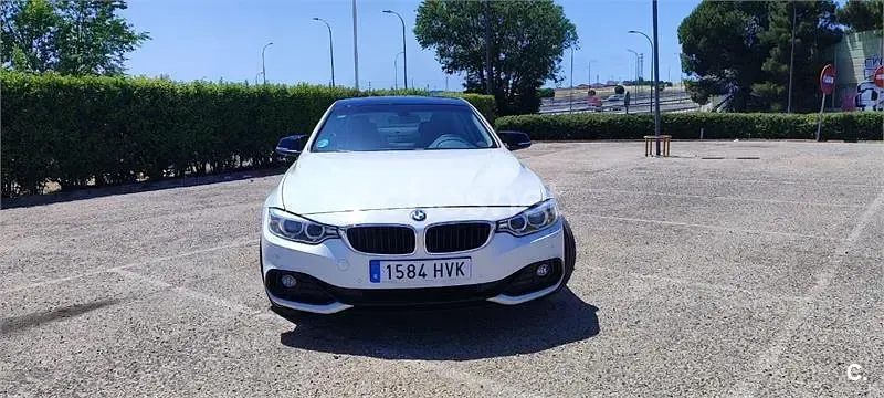 Usado BMW 420 Coupé Sport Line 190 CV (139 kW) 2014 Blanco Coupe