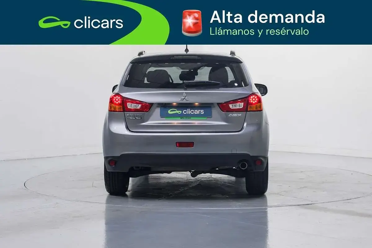 Usado Mitsubishi ASX 116 CV (85 kW) 2014 Gris SUV
