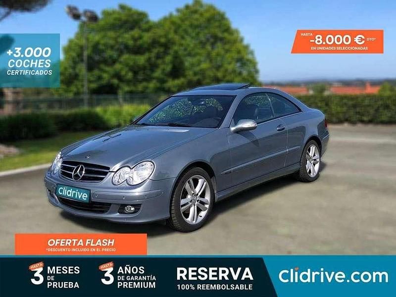Gris Usado 2005 Mercedes CLK200 Elegance Coupe | 7290 € - Imagen 1/3