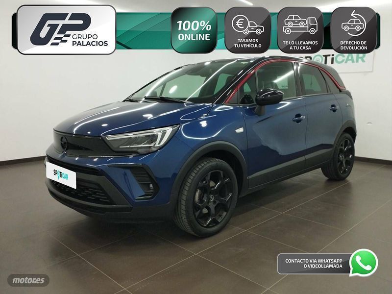 Azul Usado 2022 Opel Crossland X GS Line SUV | 16.495 € (Un poco caro) - Imagen 1/4
