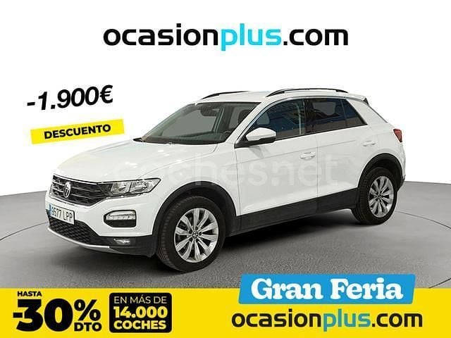 Blanco Usado 2021 VW T-Roc Advance SUV | 20.900 € (Precio justo) - Imagen 1/4
