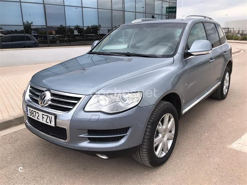 Usado VW Touareg 225 CV (165 kW) 2008 Azul SUV