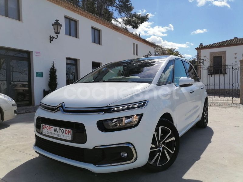 Blanco Usado 2017 Citroën C4 Picasso Shine Monovolumen | 13.590 € (Precio justo) - Imagen 1/4