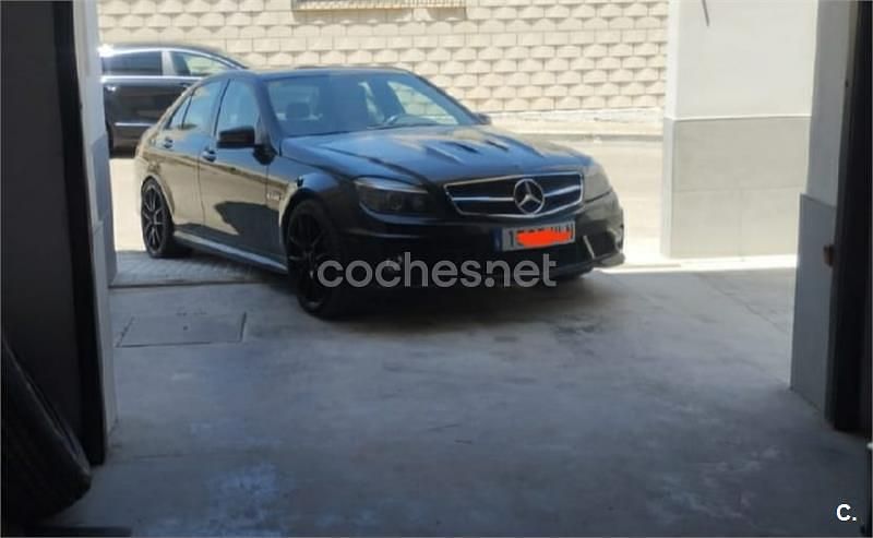 Usado Mercedes C63 AMG AMG 457 CV (336 kW) 2010 Negro Berlina