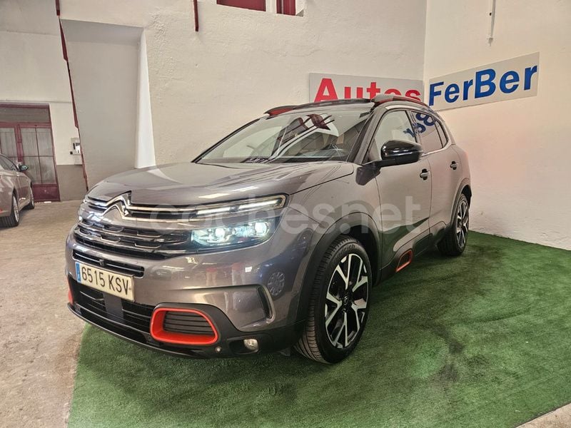 Gris / plata Usado 2019 Citroën C5 Aircross Feel SUV | 13.500 € (Buen precio) - Imagen 1/4