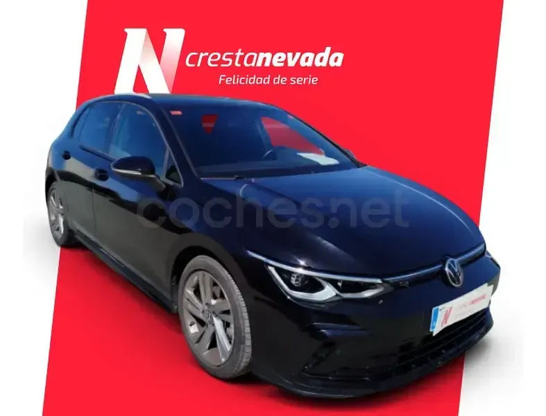 Usado VW Golf VII R-line 150 CV (110 kW) 2021 Negro Utilitario