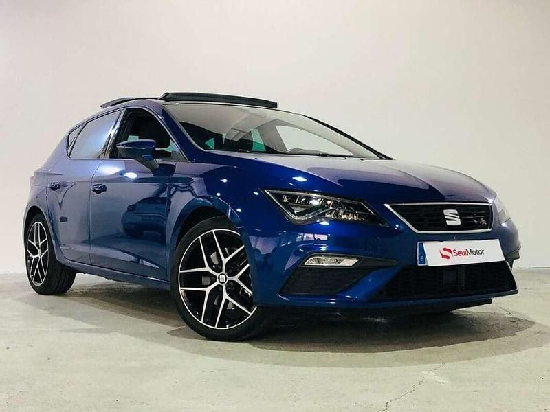 Azul Usado 2018 Seat Leon FR Utilitario | 18.499 € (Precio justo) - Imagen 1/4