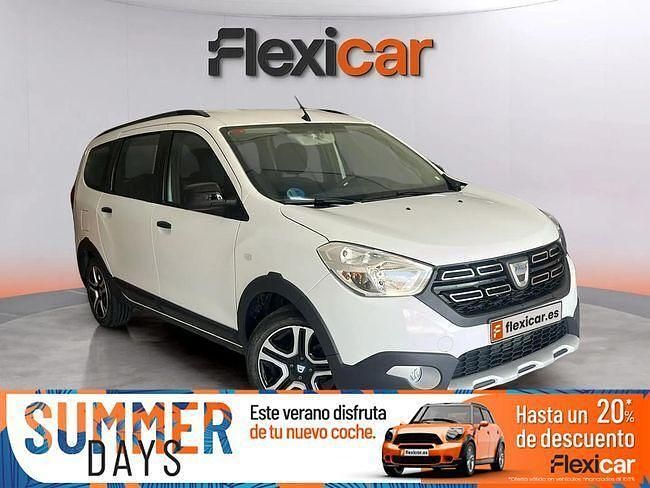 Blanco Usado 2021 Dacia Lodgy Monovolumen | 16.990 € (Precio justo) - Imagen 1/4