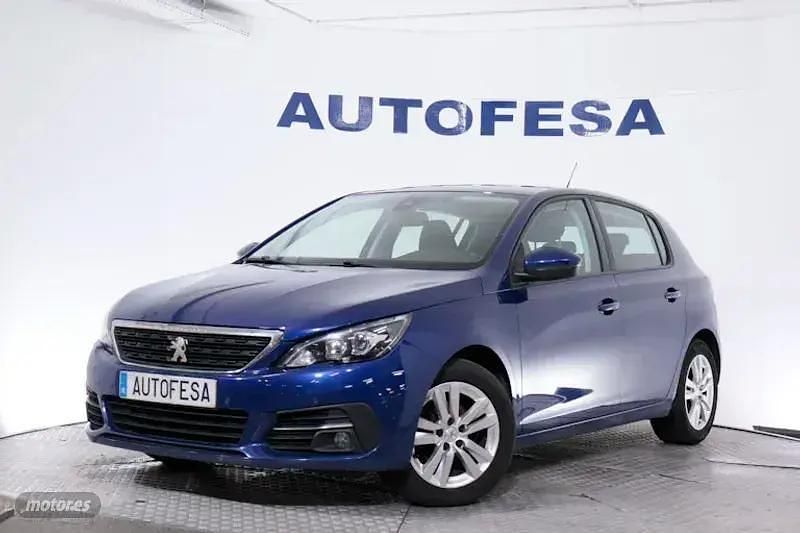 Azul Usado 2019 Peugeot 308 Active Berlina | 7950 € (Buen precio) - Imagen 1/4