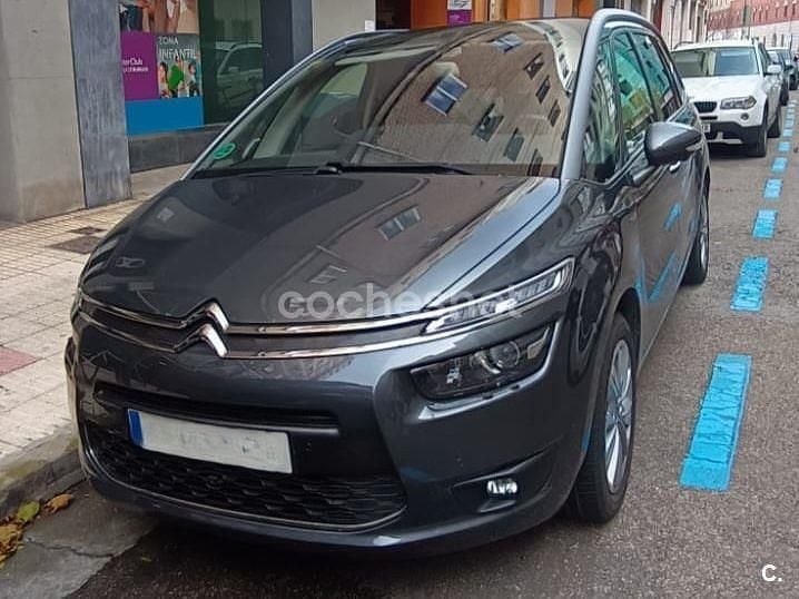 Gris / plata Usado 2014 Citroën Grand C4 Picasso Exclusive Monovolumen | 9000 € (Precio justo) - Imagen 1/4