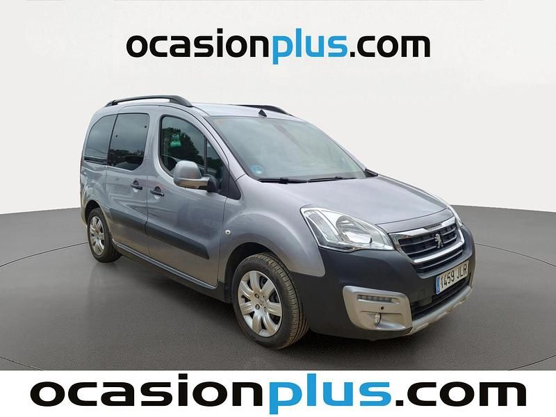 Begagnad Peugeot Partner Tepee Outdoor 100 HK (73 kW) 2016 Grå Minibuss