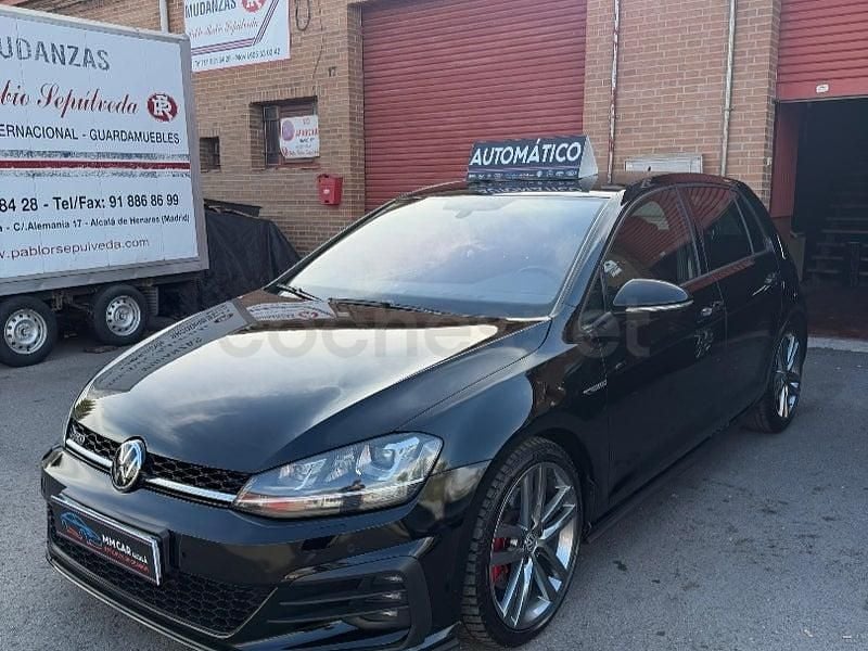 Usado VW Golf VII GTD 184 CV (135 kW) 2015 Negro Berlina