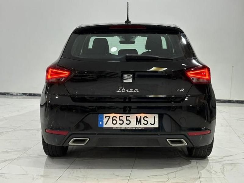 Usado Seat Ibiza FR 116 CV (85 kW) 2024 Negro Utilitario