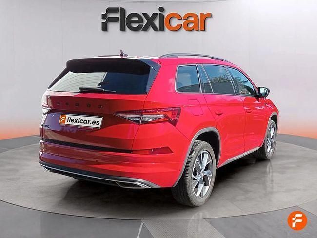 Usado Skoda Kodiaq SportLine 150 CV (110 kW) 2024 Rojo SUV