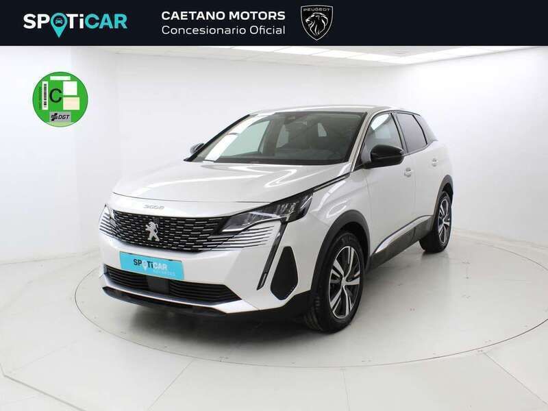 Blanco Usado 2022 Peugeot 3008 Allure SUV | 25.290 € (Caro) - Imagen 1/4