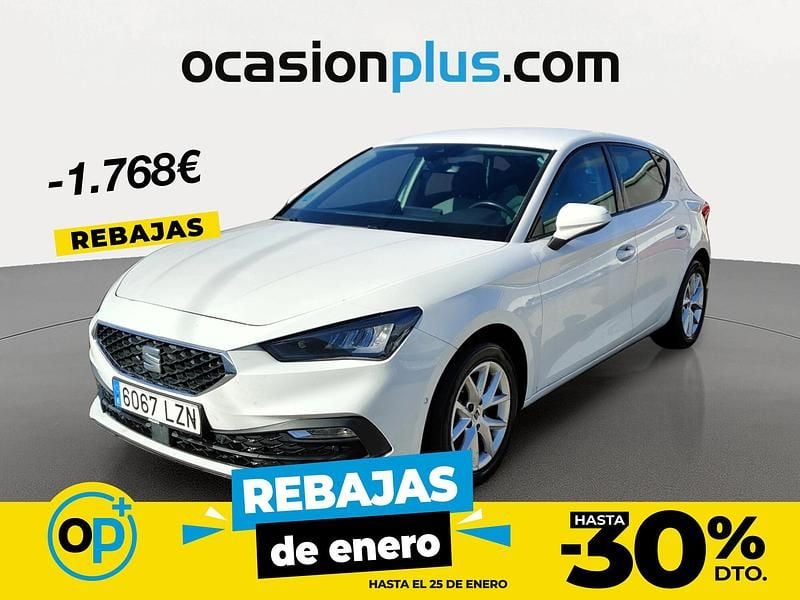 Blanco Usado 2022 Seat Leon Style Berlina | 18.900 € (Precio justo) - Imagen 1/4
