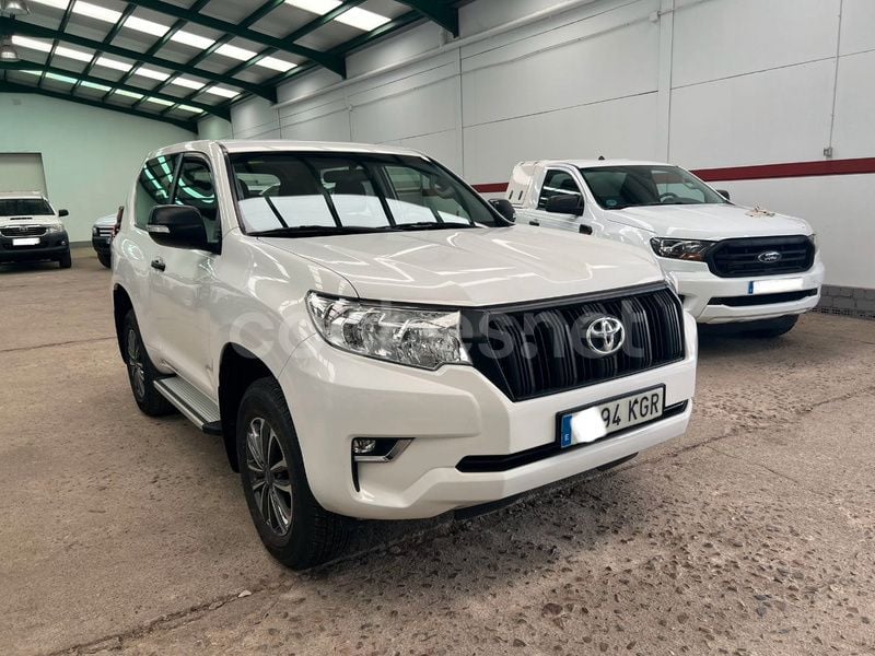 Usado Toyota Land Cruiser 177 CV (130 kW) 2018 Blanco SUV