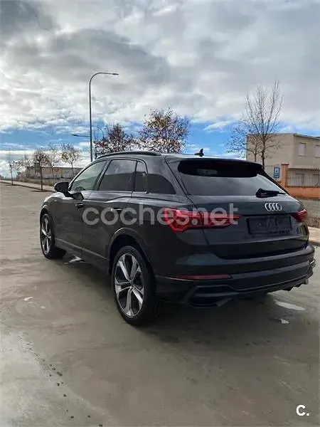 Usado Audi Q3 S-Line 150 CV (110 kW) 2020 Negro SUV