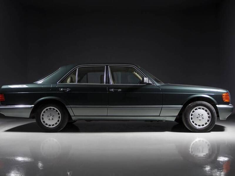 Verde Usado 1989 Mercedes 420 SE Berlina | 14.900 € - Imagen 1/4
