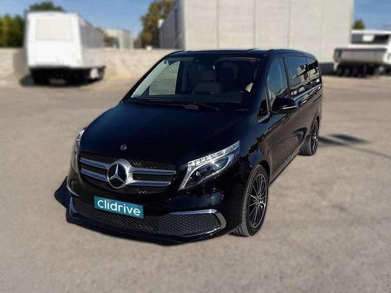 Usado Mercedes V220 Avantgarde 163 CV (119 kW) 2021 Negro Monovolumen