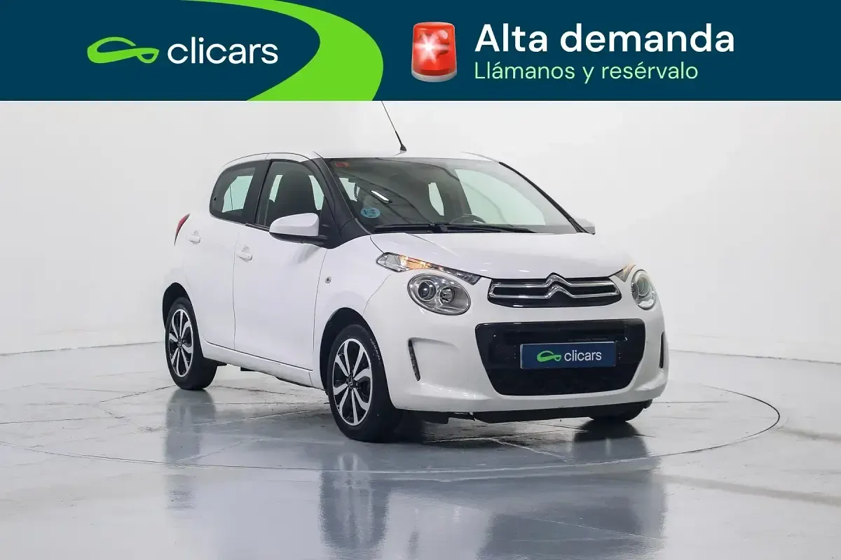 Usado Citroën C1 72 CV (52 kW) 2021 Blanco Utilitario