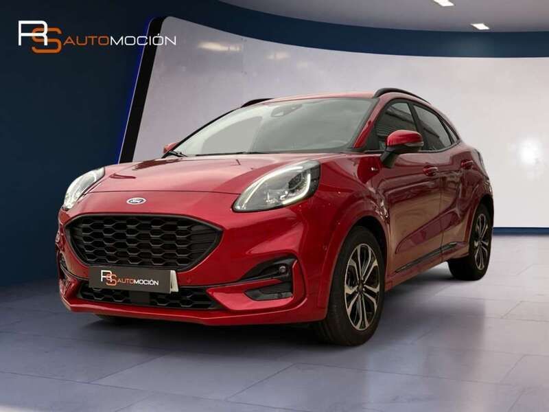 Burdeos Usado 2022 Ford Puma ST-Line SUV | 18.500 € (Precio justo) - Imagen 1/4
