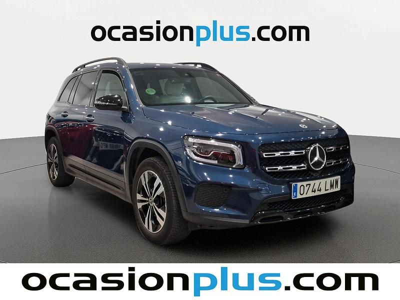 Usado Mercedes GLB180 136 CV (100 kW) 2021 Azul SUV