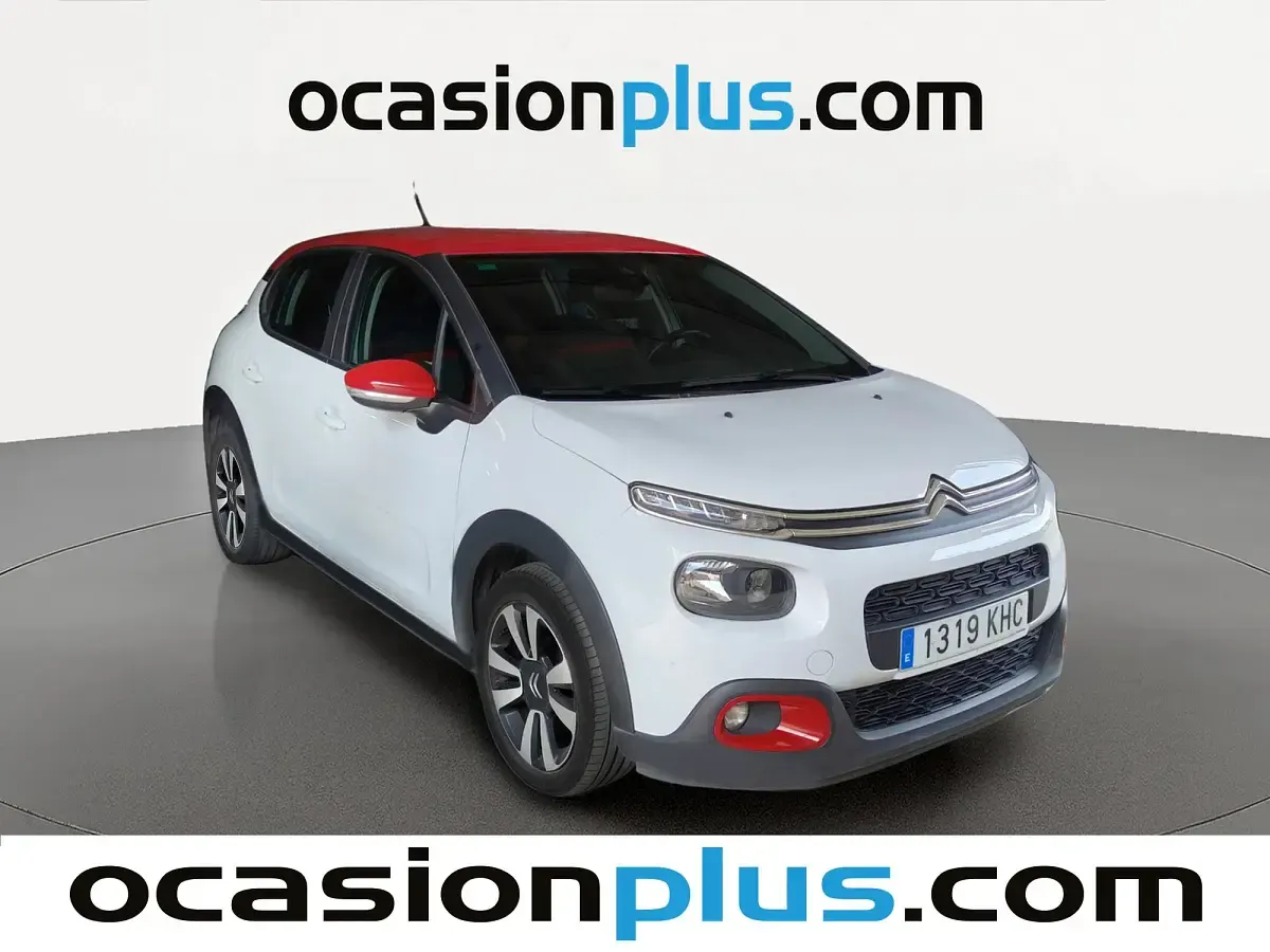 Usado Citroën C3 Feel 82 CV (60 kW) 2018 Blanco Utilitario
