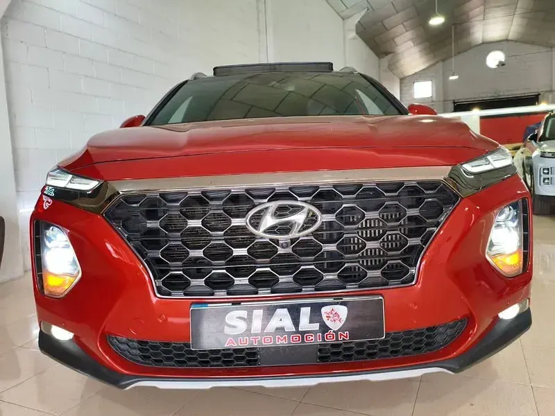 Usado Hyundai Santa Fe 200 CV (147 kW) 2019 Granate SUV