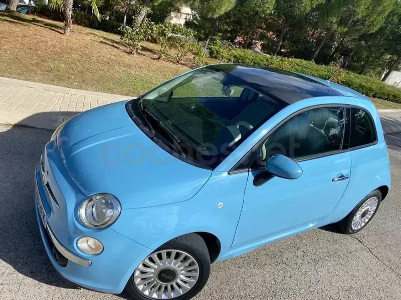 Używany Fiat 500 Sport 69 KM (50 kW) 2011 Niebieski Sedan/Limuzyna