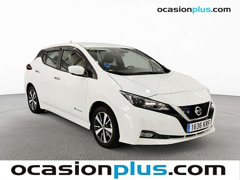 Usado Nissan Leaf Acenta 160 kW (218 CV) 2018 Blanco Utilitario