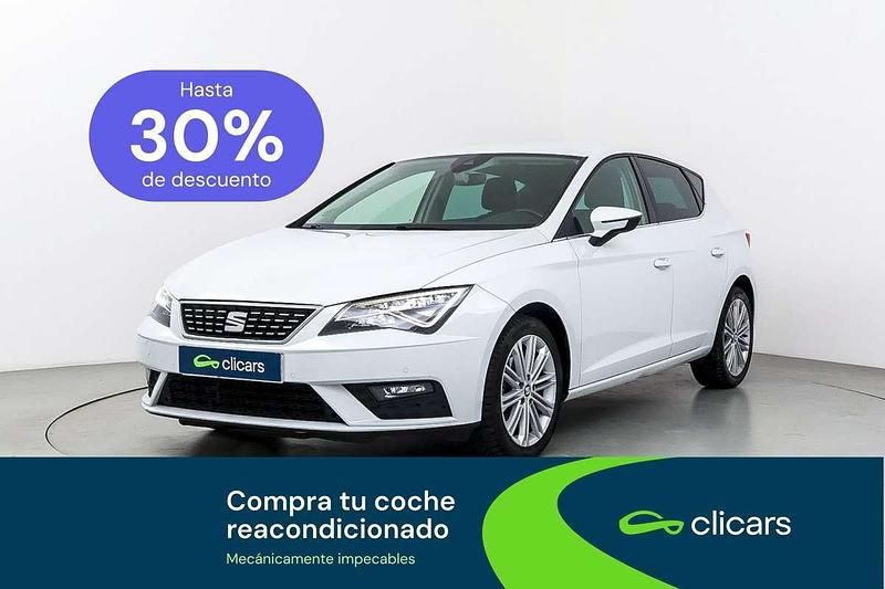 Usado Seat Leon XCELLENCE 125 CV (91 kW) 2017 Blanco Utilitario