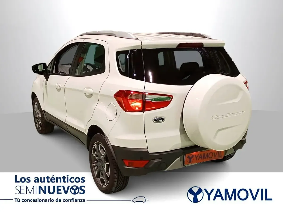 Usado Ford Ecosport Titanium 125 CV (91 kW) 2015 Blanco SUV