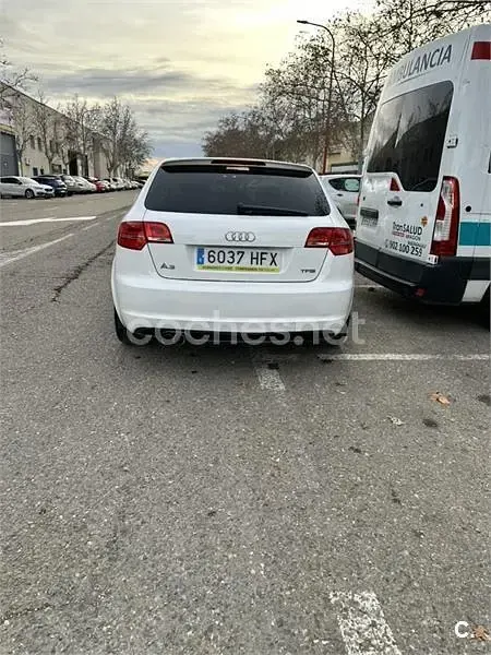 Usado Audi A3 Ambition 160 CV (117 kW) 2011 Blanco Utilitario
