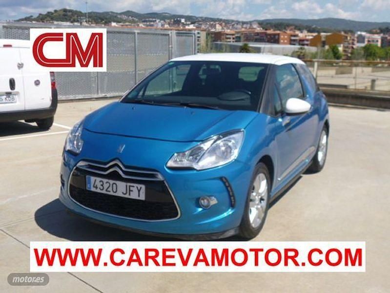 Usado Citroën DS3 81 CV (59 kW) 2015 Azul Berlina