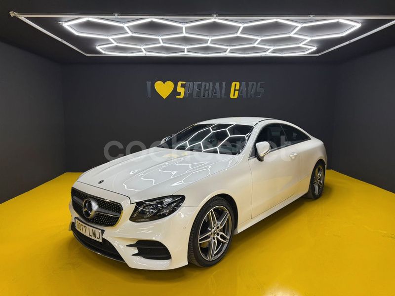 Blanco Usado 2021 Mercedes E220 Coupe | 38.500 € (Precio justo) - Imagen 1/4