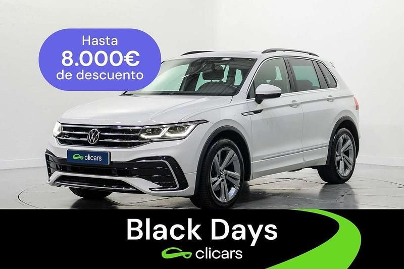 Blanco Usado 2022 VW Tiguan R-line SUV | 25.190 € (Buen precio) - Imagen 1/4