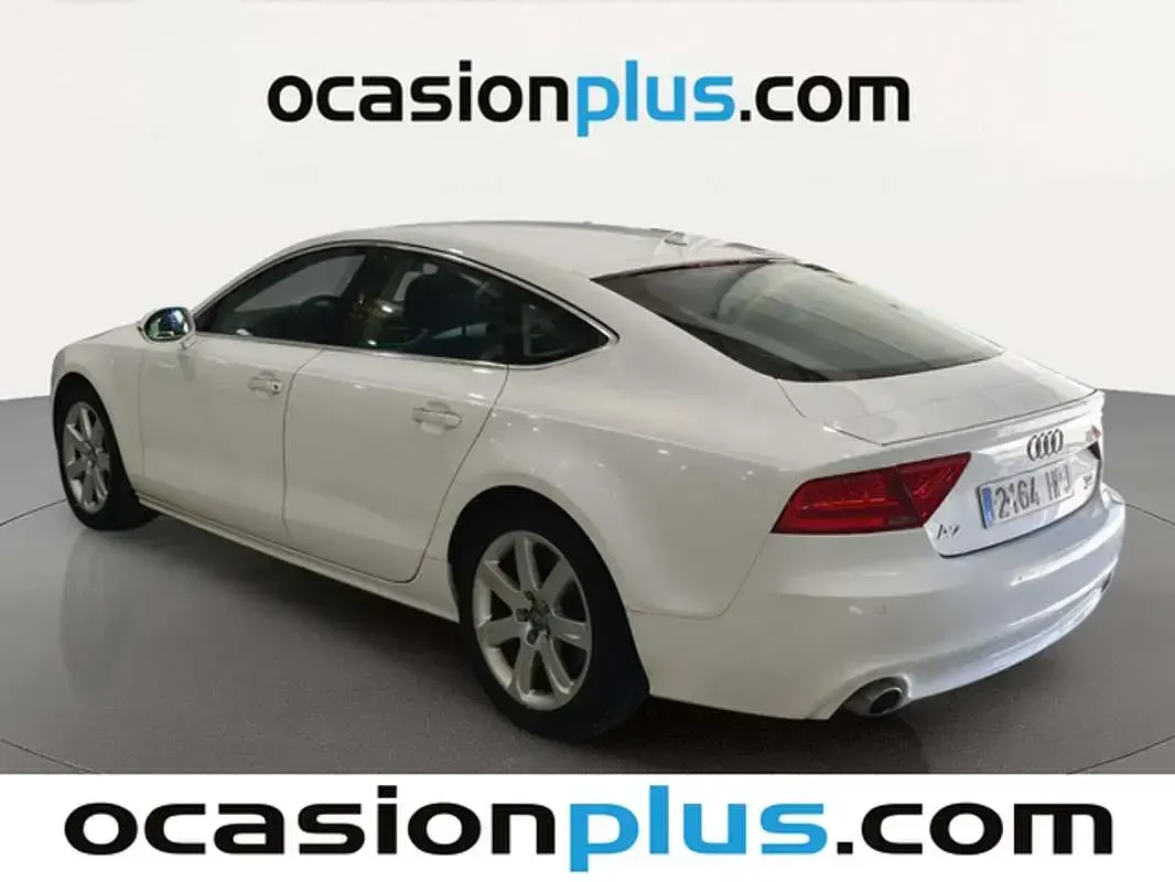 Usado Audi A7 Sportback 313 CV (230 kW) 2013 Blanco Utilitario