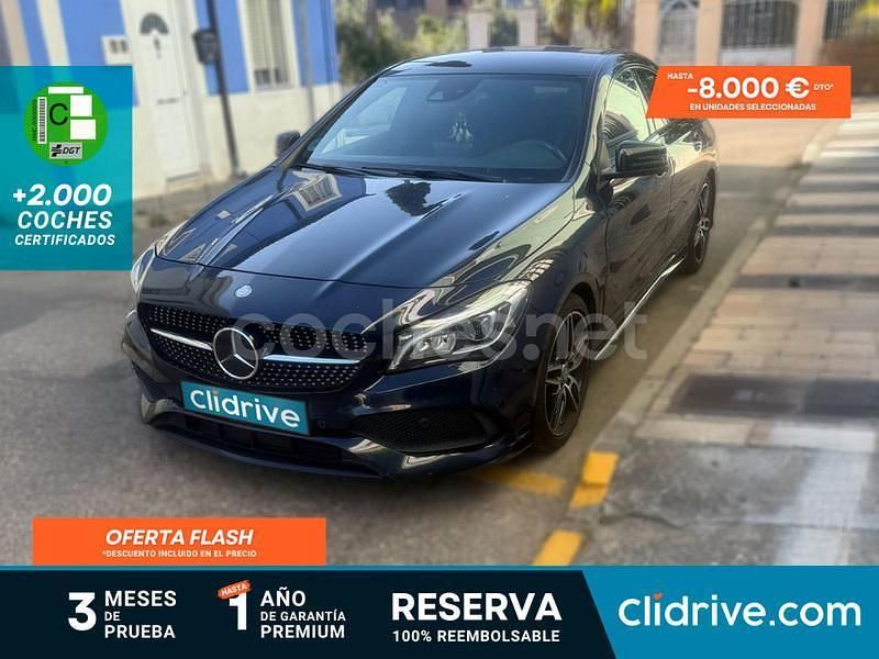 Negro Usado 2016 Mercedes CLA220 Berlina | 19.990 € (Precio justo) - Imagen 1/3